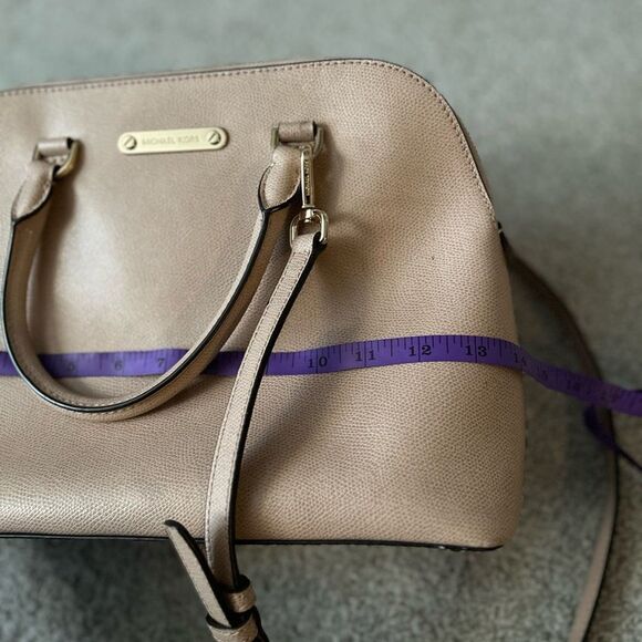 Michael‎ Kors Cindy Dome Satchel BLUSH PURSE Leather - Picture 4 of 16